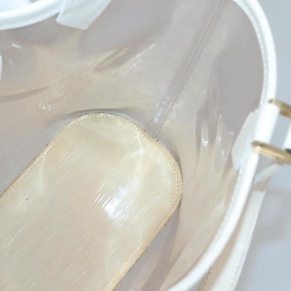 LOUIS VUITTON Epi Plage Mini Lagoon Bay Hand Bag White M92263 LV Auth 126257 - Picture 16 of 16